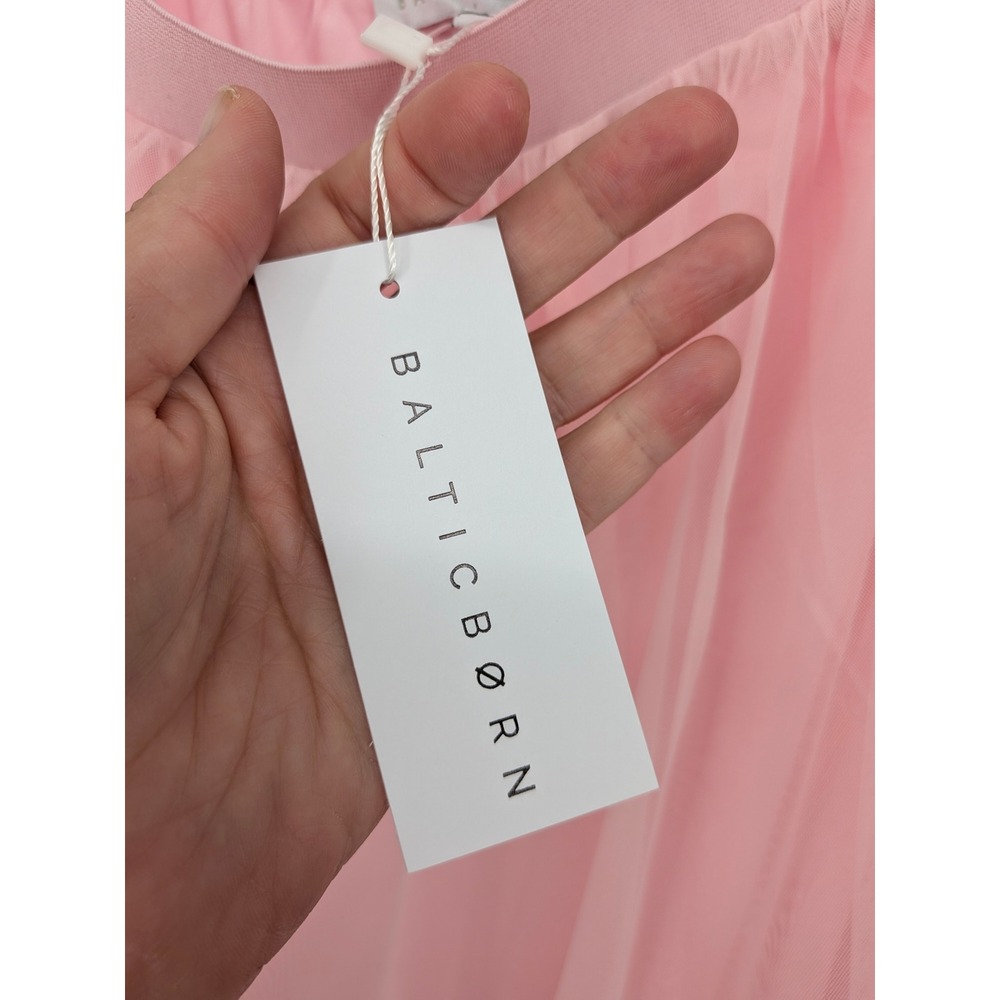 Baltic Born Mila Tulle Skirt L Pastel Pink Maxi Formal Party Balletcore Fairy - Picture 9 of 9
